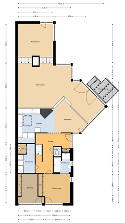 Floorplan - Kwartaalstraat 57, 1335 KH Almere